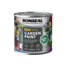 Ronseal Garden Paint Rainforest Green 250ml