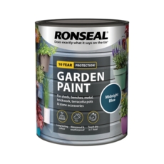 Ronseal Garden Paint Midnight Blue 750ml