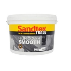 SANDTEX TRADE HIGH COVER SMOOTH BRILLIANT WHITE 7.5LITR