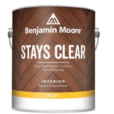 BENJAMIN MOORE STAYS CLEAR FLAT 3.78L