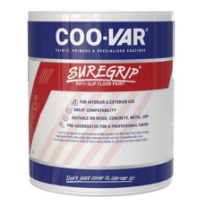 COO-VAR ANTI-SLIP FLOOR PAINT BLACK  1LITRE