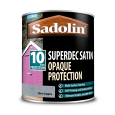 SADOLIN SUPERDEC SATIN SILVER COPPICE 1L