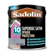 SADOLIN SUPERDEC SATIN SILVER COPPICE 2.5L
