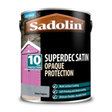 SADOLIN SUPERDEC SATIN SILVER COPPICE 5L
