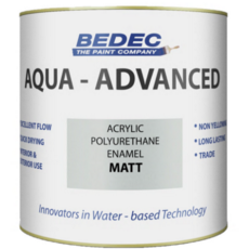 BEDEC AQUA ADVANCED MATT BRILLIANT WHITE 2.5LTR