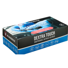 RODO BLACKROCK NITRILE GLOVES LARGE 100 pc