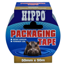 TEMBE HIPPO PACKAGING TAPE 50mm x 50m