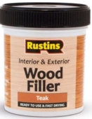 Rustins Wood Filler Teak 250mls