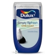 DULUX ONE COAT SIMPLY REFRESH TESTER COASTAL GREY 30ML