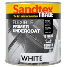 SANDTEX TRADE FLEXIBLE PRIMER U/COAT WHITE LITRE