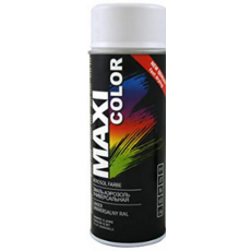 MAXICOLOR SATIN WHITE RAL 9016 400ML