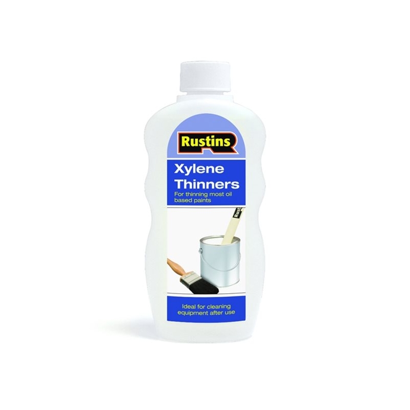 RUSTINS Xylene Thinners 500ml Winterstoke Decorators Supplies