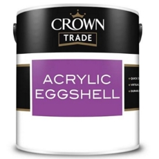 CROWN TRADE Best Fin Acrylic Eggshell Magnolia 5LITRE