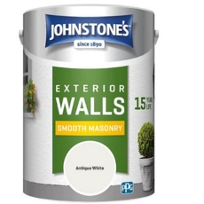 JOHNSTONE'S SMOOTH MASONRY ANTIQUE CREAM  5LTR