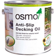 OSMO ANTI-SL;IP DECKING OIL CLEAR MATT 430 2.5LITRE