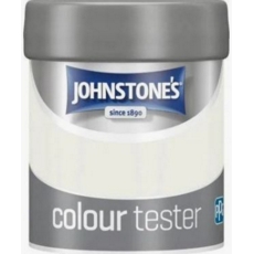 JOHNSTONE'S COLOUR TESTER ANTIQUE WHITE  75ML