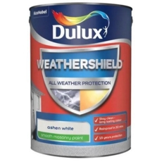 DULUX RETAIL W/SHIELD SMOOTH ASHEN WHITE 5L