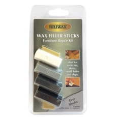BRIWAX WAX FILLER STICKS GREY SHADES