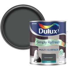 DULUX SIMPLY REFRESH M/S EGGSHELL CANNON BALL 750ML