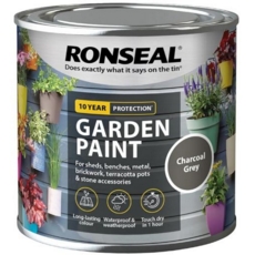 RONSEAL Garden Paint Charcoal Grey 250ml