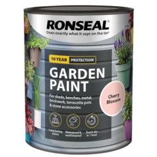RONSEAL GARDEN PAINT CHERRY BLOSSOM 750MLS