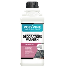 POLYVINE DECORATORS VARNISH SATIN LITRES
