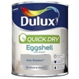 DULUX QUICK DRY EGGSHELL CHIC SHADOW 750ML