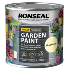 Ronseal Garden Paint Elderflower 250ml