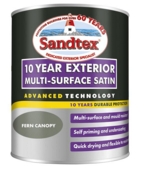 SANDTEX  10 YEAR SATIN MULTI SURFACE   FERN CANOPY 750ML