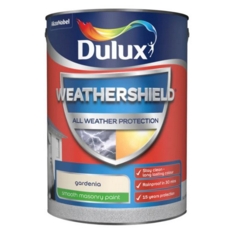 DULUX RETAIL WEATHERSHIELD SMOOTH GARDENIA 5LITRE