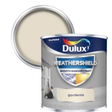 DULUX RETAIL W/SHIELD  SMOOTH MASONRY  Gardenia 250ML