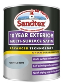 SANDTEX  10 YEAR SATIN MULTI SURFACE   GENTLE BLUE 750ML