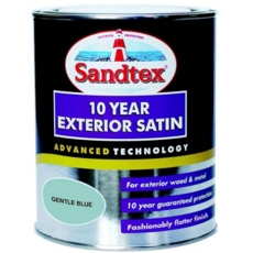 SANDTEX 10 YEAR EXTERIOR SATIN GENTLE BLUE 750MLS