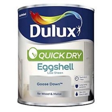 DULUX QUICK DRY EGGSHELL GOOSE DOWN 750ML
