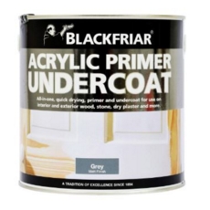 BLACKFRIAR Q/D ACRYLIC PRIMER UNDERCOAT GREY  LITRE