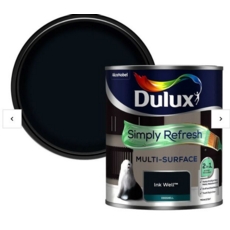 DULUX SIMPLY REFRESH M/S EGGSHELL INK WELL 750ML