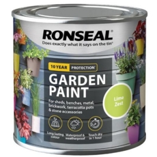 Ronseal Garden Paint Lime Zest 250ml