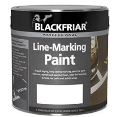 BLACKFRIAR LINE MARKING PAINT WHITE 1LITRE