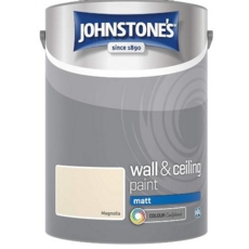 JOHNSTONE'S VINYL MATT MAGNOLIA 5LITRE