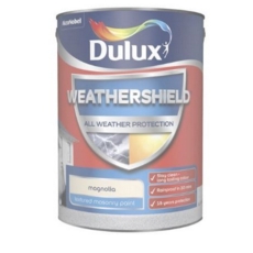 DULUX RETAIL WEATHERSHIELD TEXTURED MAGNOLIA 5LITRE