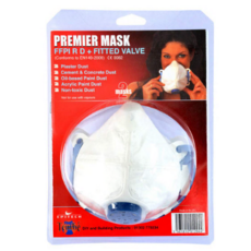 TEMBE  PREMIER MASK FFP1 WITH VALVE  2pack