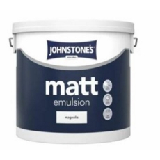 JOHNSTONE'S CONTRACT EMULSION VINYL MATT MAGNOLIA 5LITRE