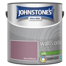 JOHNSTONE'S WALL & CEILING SILK MAUVE WHISPER 2.5LITRE
