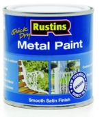RUSTINS Metal Paint White 250ml