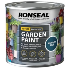 Ronseal Garden Paint Midnight Blue 250ml
