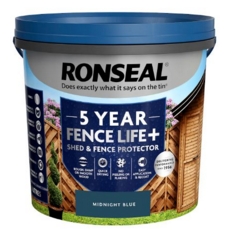 RONSEAL FENCE LIFE PLUS MIDNIGHT BLUE  5litre