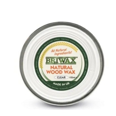 BRIWAX NATURAL WOOD WAX 125GRMS