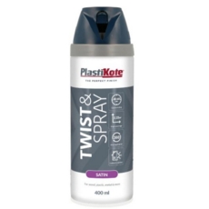 PLASTI-KOTE TWIST & SPRAY SATIN NIGHT NAVY 22111 400ML