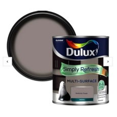 DULUX SIMPLY REFRESH M/S EGGSHELL PERFECTLY TAUPE 750ML