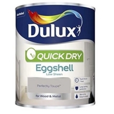 DULUX QUICK DRY EGGSHELL PERFECTLY TAUPE 750ML